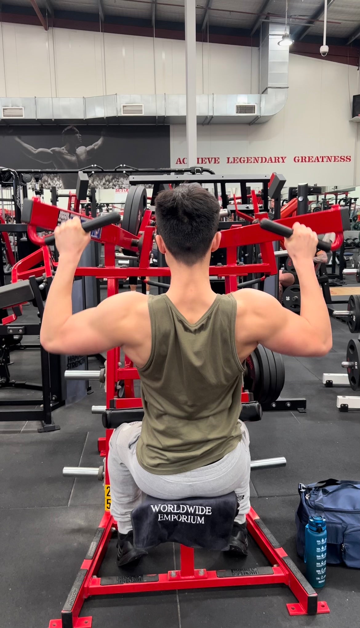 Worldwide Emporium Black Gym Towel