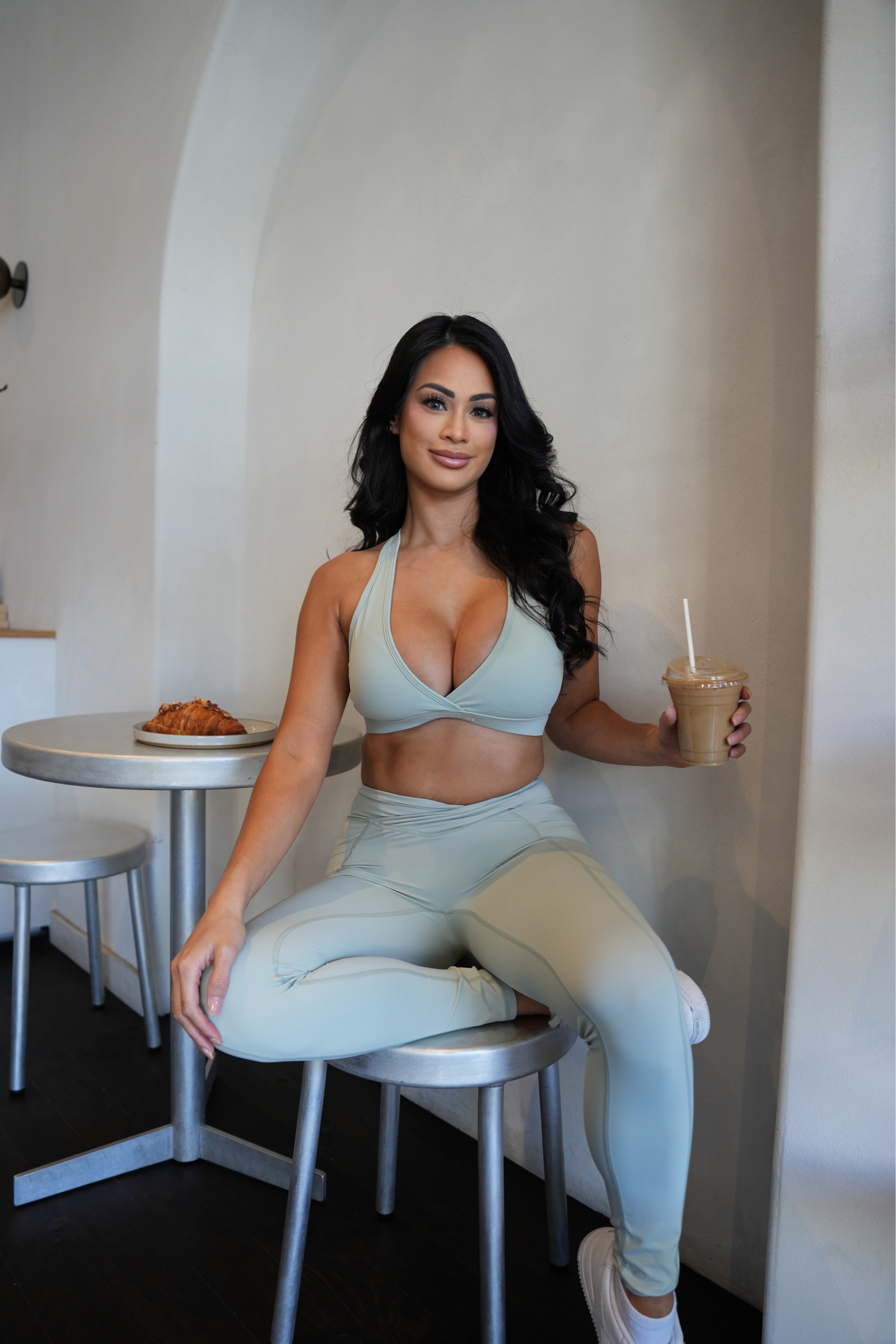 Perform Matcha Set - Booty Leggings & Top | Activewear