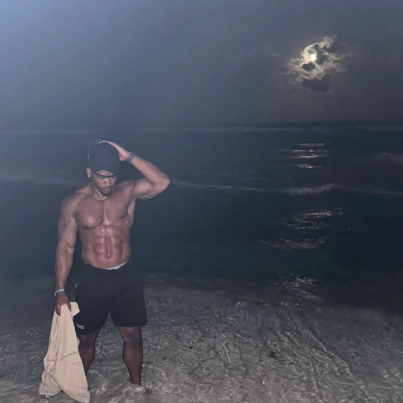 Afterdark black shorts