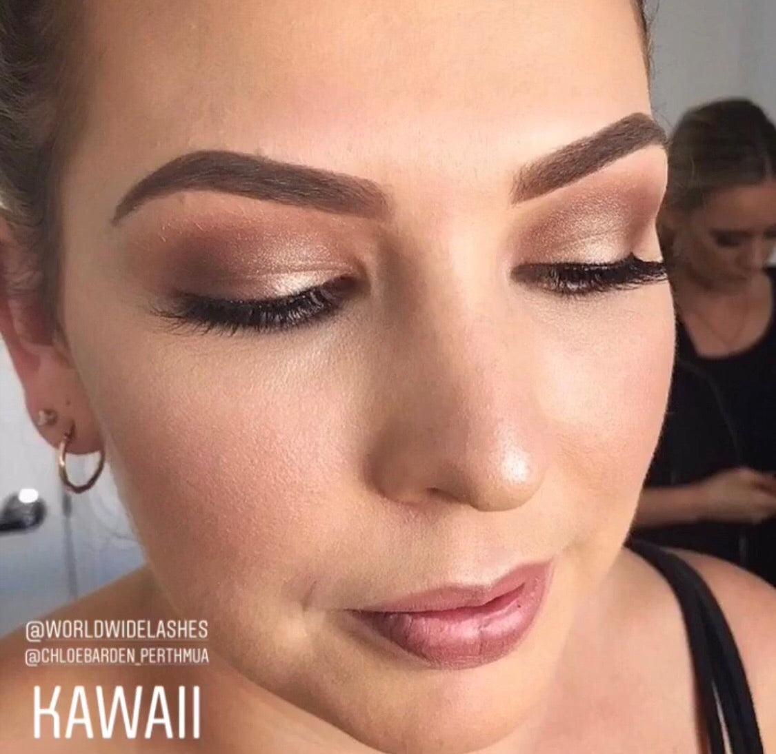 Kawaii 1 Lashes Clear band | Natural Faux Mink