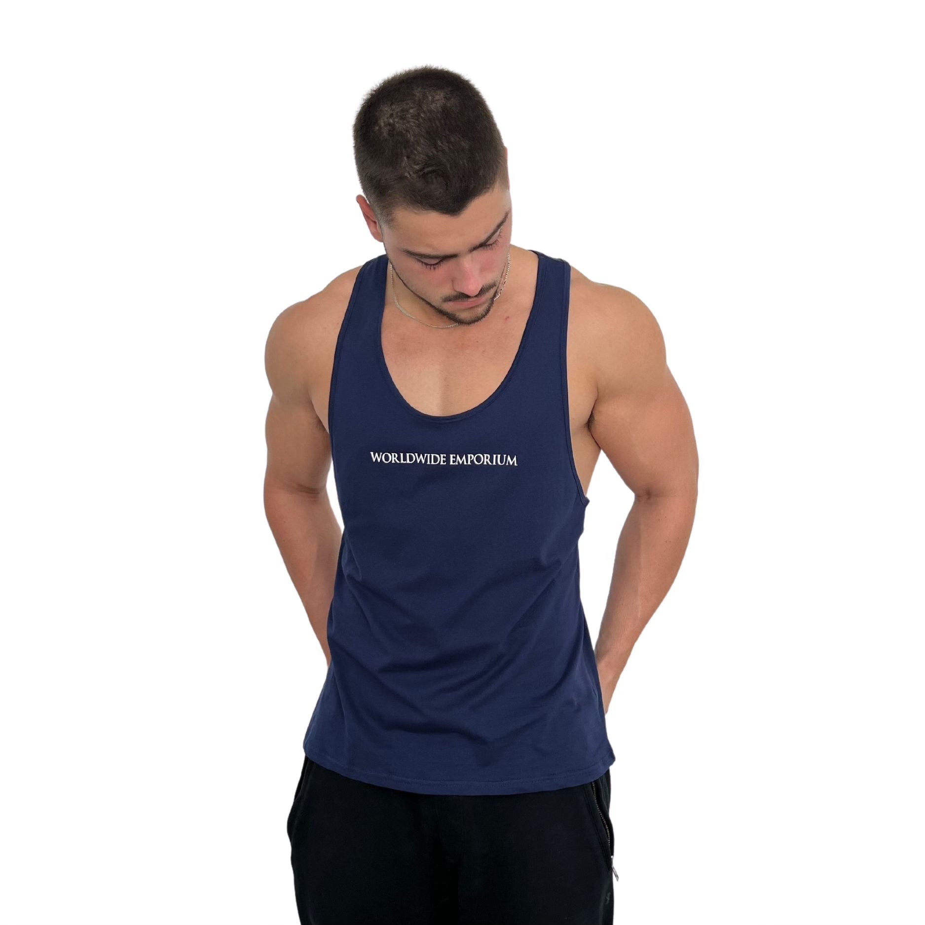 Men’s midnight singlet