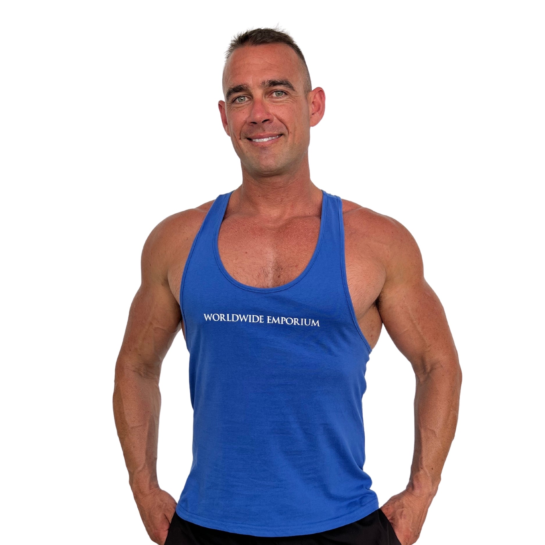 Men’s Royal blue singlet