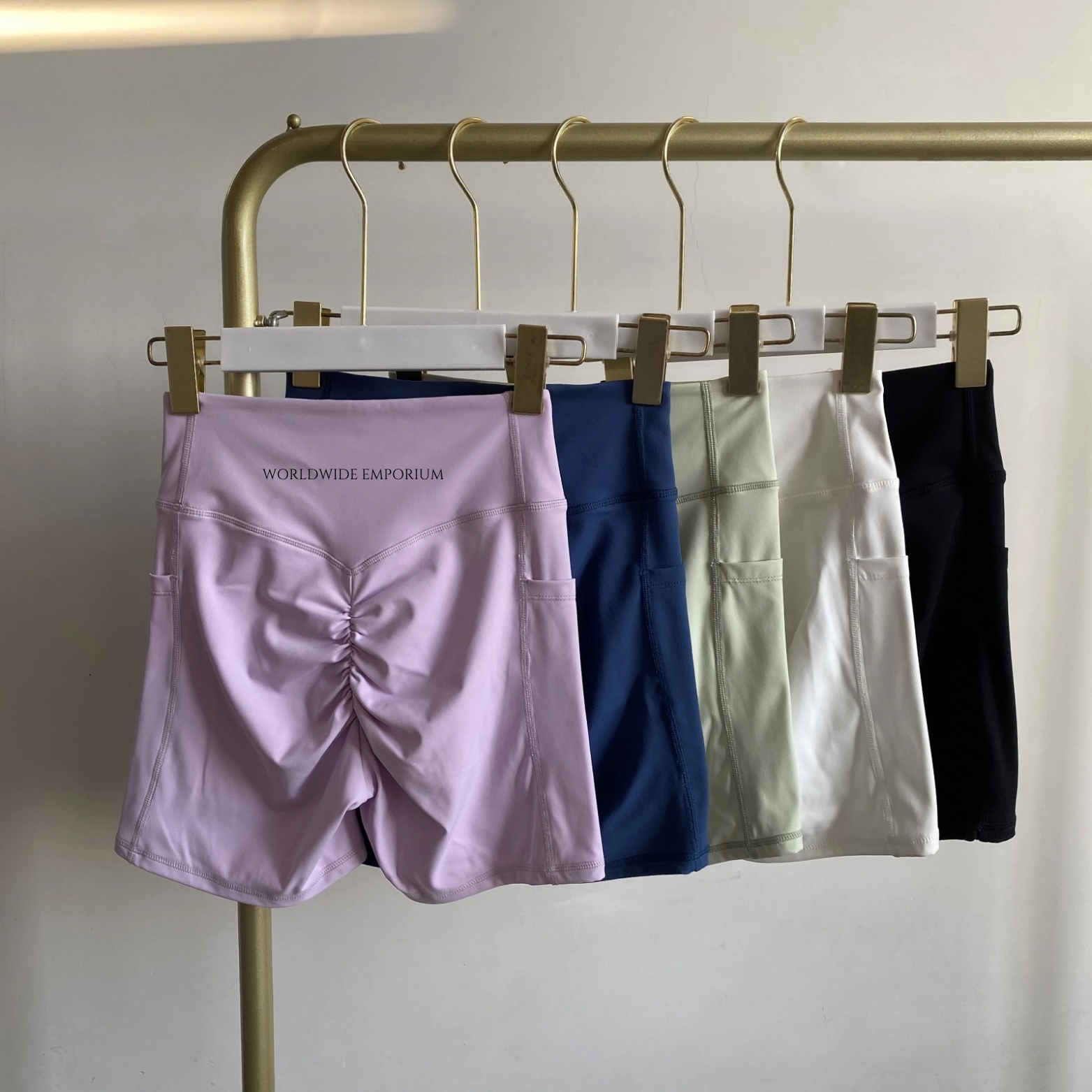 Bella Lilac Set - Booty Shorts & Top | Activewear