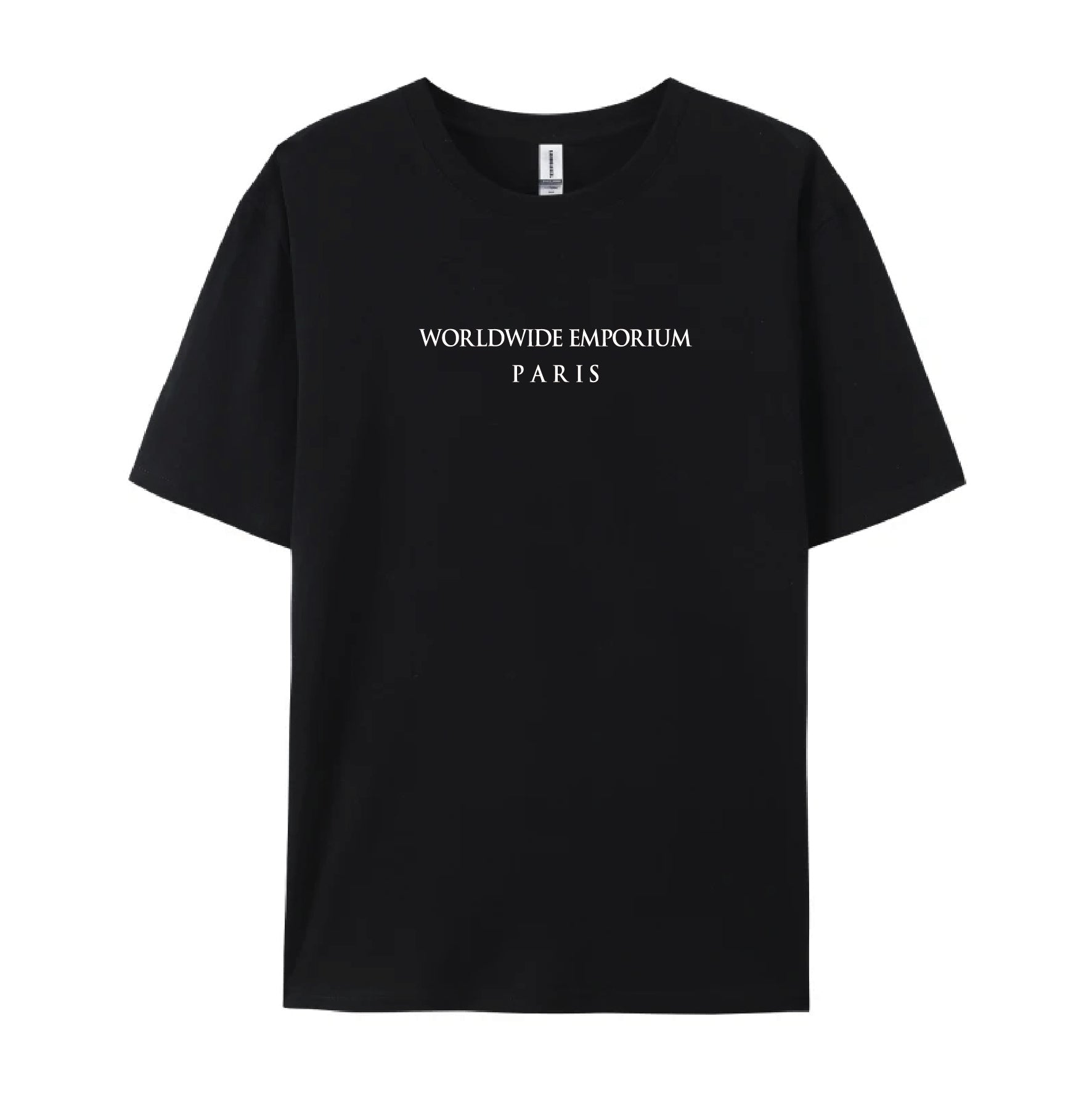 Black Paris Tee