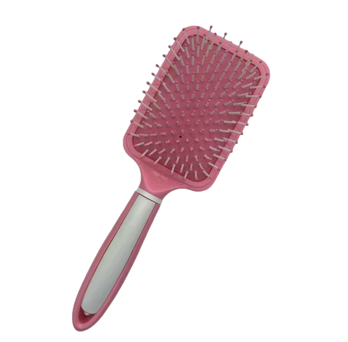 Pink Barbie detangle hair brush
