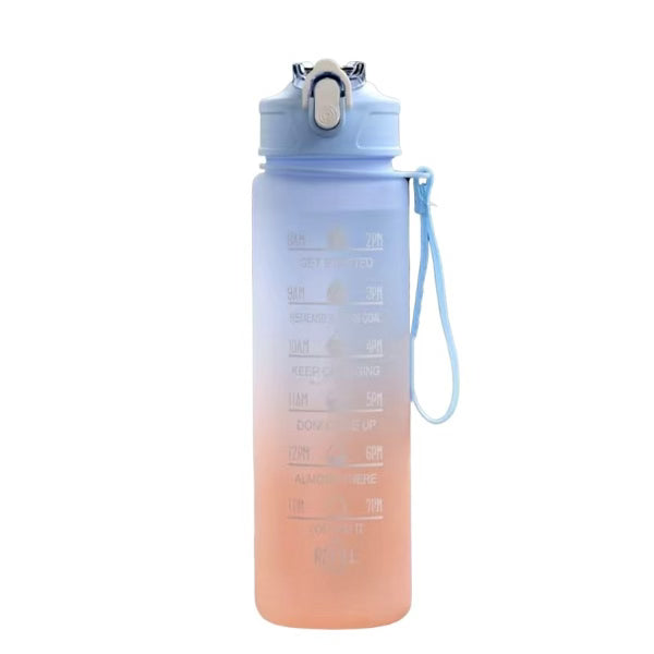 Orange and purple refill Water Bottle