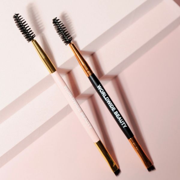 Twin pack Brow Spoolie and Angled Brush