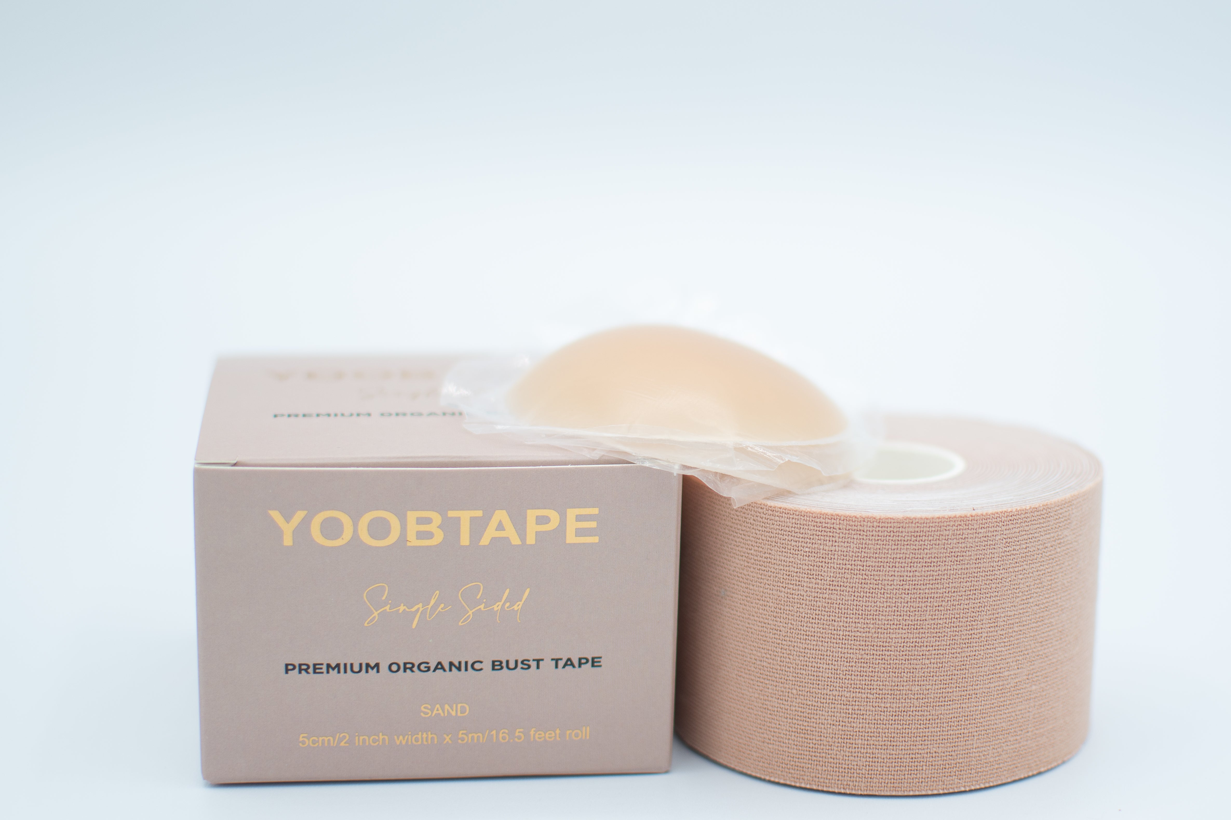 Boob Tape Premium Double Sided Bust Tape - Sand