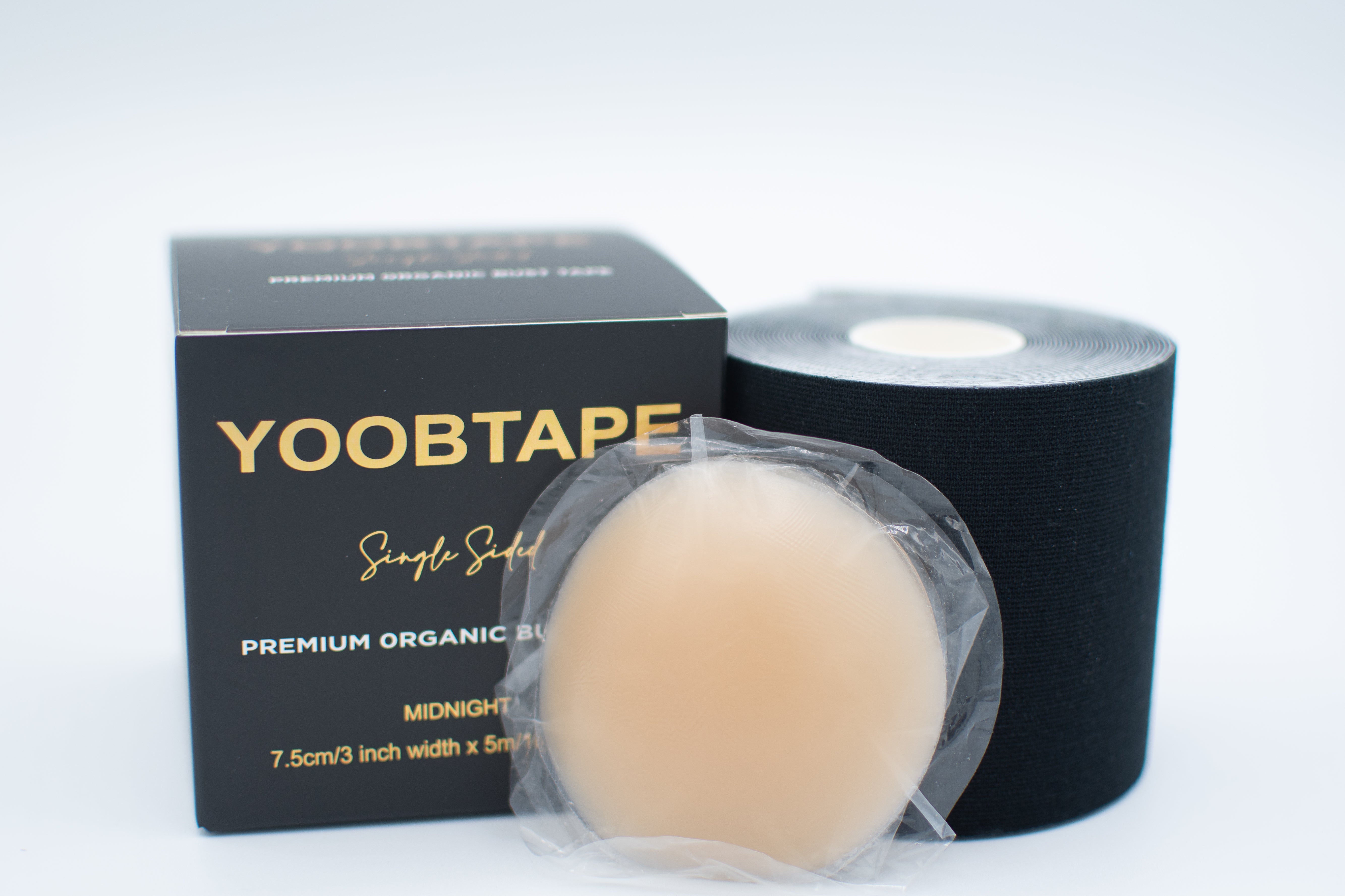 Boob Tape Premium Double Sided Bust Tape - Midnight
