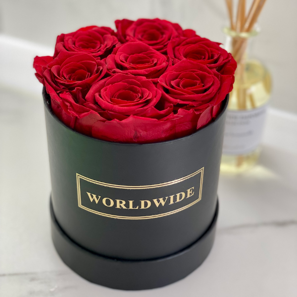 Everlasting red roses - Worldwide