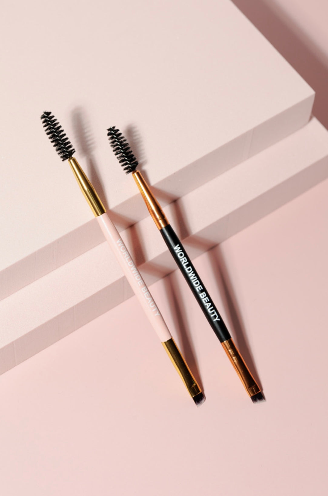 Twin pack Brow Spoolie and Angled Brush