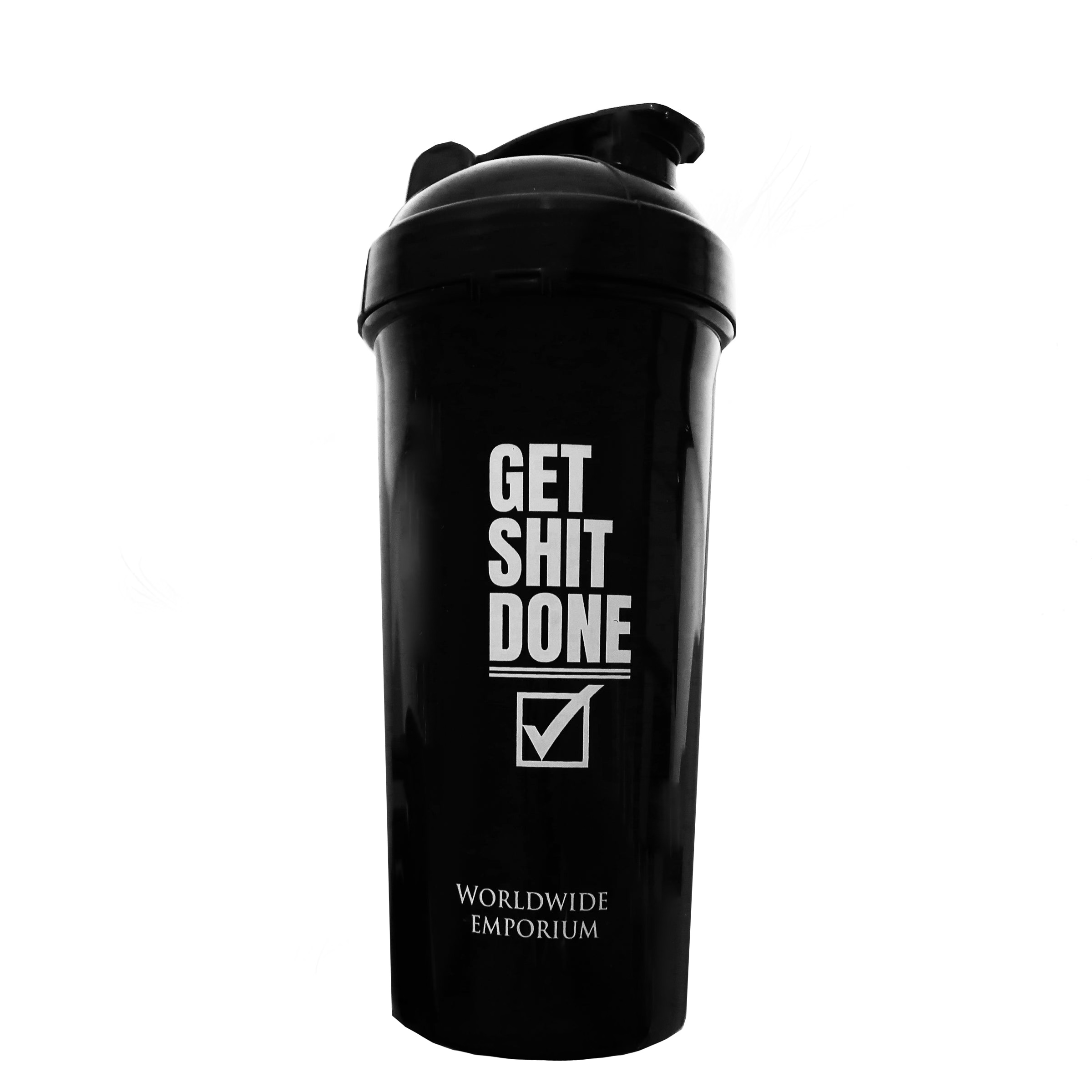 Worldwide Emporium Protein Shaker - Get shit done