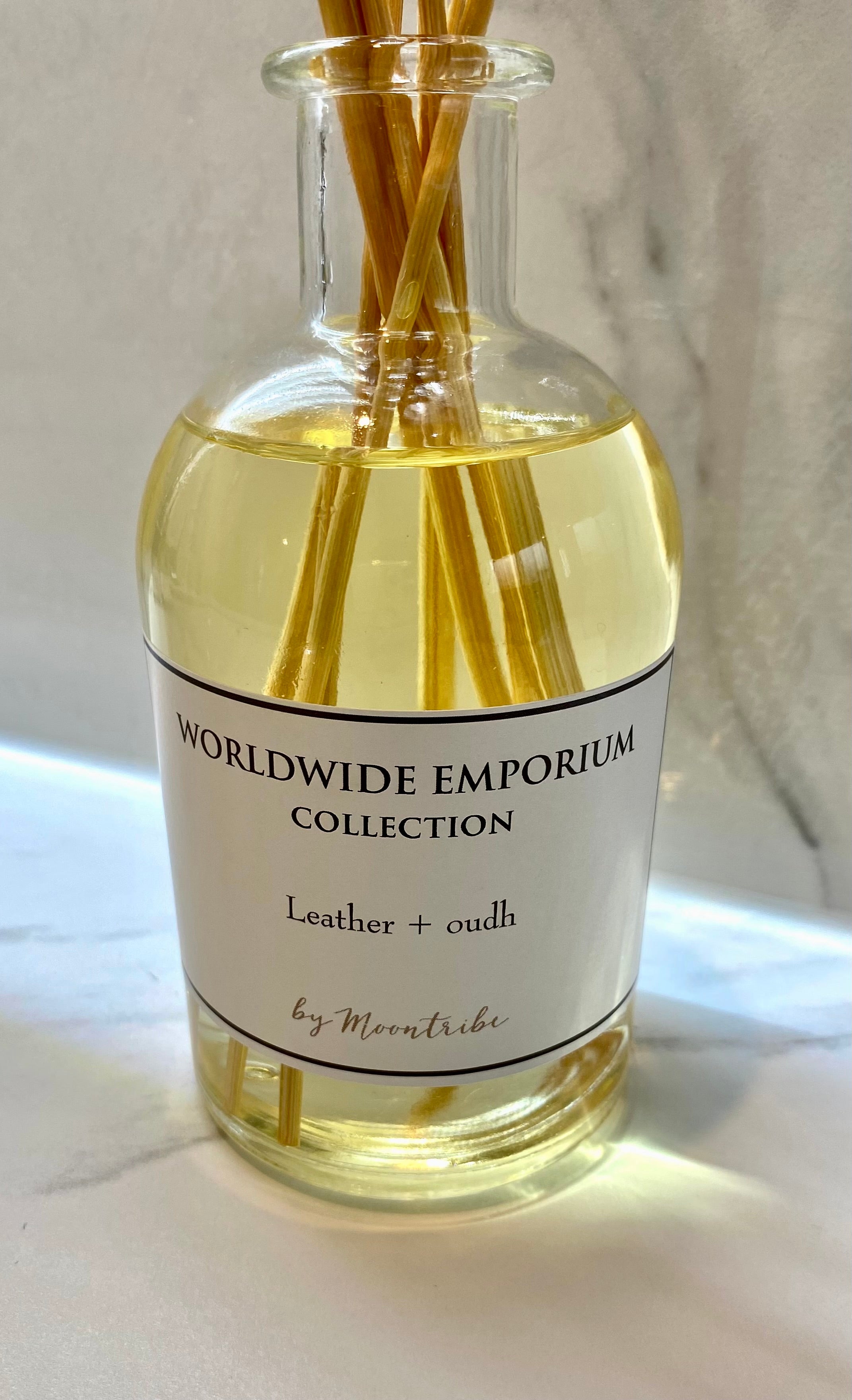 Leather and Oudh Diffuser
